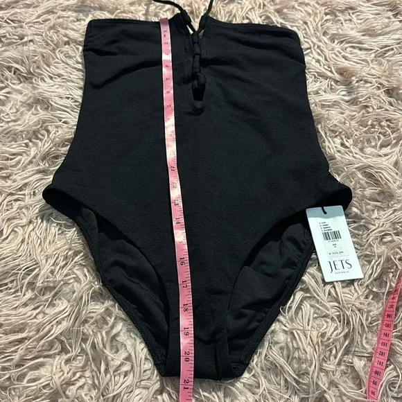 NWT Anthropologie-JETS Australia Joali Tie Front Bandeau One Piece Swims… - Picture 14 of 16